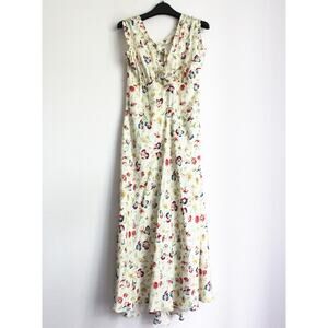 New Doen Mazarin Dress in Windswept Blooms, Size XS
